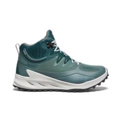KEEN Buty turystyczne damskie Zionic Mid Wp Dark Forest/Sea Moss r.39. Zielone obuwie trekkingowe damskie Keen. Za 597.99 zł.