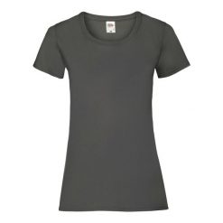 Koszulka Damska Valueweight. Zielone bluzki damskie Fruit of the Loom, s, bez wzorów, sportowe, bez kołnierzyka, bez ramiączek. Za 30.99 zł.