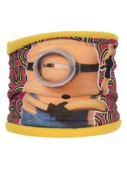 Minions Szal-koło "Minionki" w kolorze żółtym ze wzorem - 50 x 22 cm rozmiar: onesize. Żółte szaliki dziecięce Minions, bez ramiączek. Za 17.61 zł.