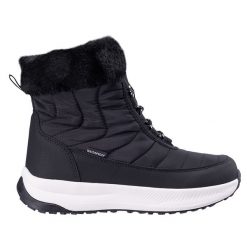 Buty zimowe damskie Iguana Irine W - czarne, Rozmiar buta 40. Czarne buty sportowe na co dzień damskie IGUANA, bez wzorów, z futra, trekkingowe. Za 219.99 zł.