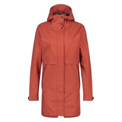 Parka Rain Jacket Women Cinnabar. Czerwone obuwie trekkingowe damskie Agu, s, bez wzorów, z materiału. Za 719.35 zł.