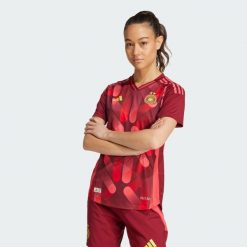 Koszulka Germany 25 (Women's Team) Away Authentic. Brązowe bluzki sportowe damskie Adidas, s, z materiału, bez kołnierzyka, bez ramiączek. Za 699.00 zł.