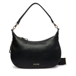 Torebka Liu Jo. Czarne torebki klasyczne damskie Liu Jo, bez wzorów, bez dodatków. Za 599.99 zł.