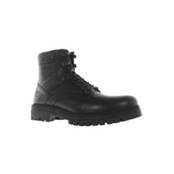 Trapery męskie LUMBERJACK SADDLE. Czarne buty zimowe męskie Lumberjack, bez zapięcia. Za 349.98 zł.