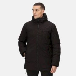 Kurtka uniwersalna męska Regatta Winterparka Yewbank Ii. Czarne kurtki męskie Regatta, m, bez wzorów, z syntetyku, sportowe, bez kaptura. Za 528.00 zł.