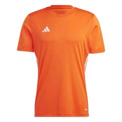Koszulka do piłki nożnej męska Adidas Tabela 23 Jersey. Białe t-shirty sportowe męskie Adidas, l, z jersey, bez ramiączek, do piłki nożnej. Za 62.00 zł.
