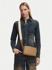 KARL LAGERFELD Torebka B3W30088 Beżowy. Brązowe listonoszki damskie Karl Lagerfeld, bez wzorów, ze skóry, bez dodatków. Za 849.99 zł.