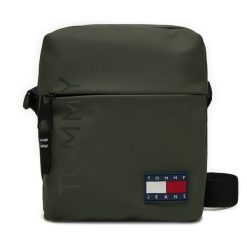 Saszetka Tommy Jeans. Zielone saszetki męskie Tommy Jeans, z jeansu. Za 199.99 zł.