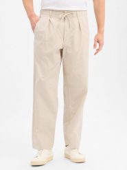 Polo Ralph Lauren Męskie spodnie materiałowe - Prepster Easy Pant Mężczyźni Bawełna (100%) beżowy, L. Brązowe spodnie materiałowe męskie Polo Ralph Lauren, bez wzorów, z bawełny, eleganckie. Za 819.95 zł.