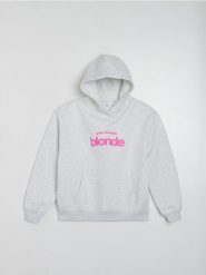 Bluza hoodie z napisem - Inny. Bluzy bez kaptura damskie Sinsay, l. Za 49.99 zł.