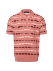 Fred Perry koszulka polo Mężczyźni Bawełna różowy|wielokolorowy, S. Czerwone koszulki polo męskie Fred Perry, m, bez wzorów, z bawełny, bez ramiączek. Za 429.95 zł.