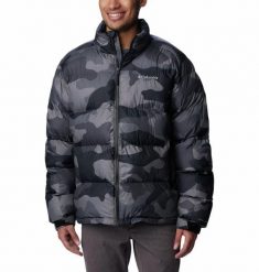 Columbia Kurtka Pike Lake Ii 2050941011. Szare kurtki męskie Columbia, na zimę, l, bez wzorów, z materiału, bez kaptura. Za 680.99 zł.