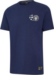 T-shirt Puma Man City Męski MCFC UCL Bespoke Granatowy. Niebieskie t-shirty męskie Puma, m, bez wzorów, z bawełny, bez kołnierzyka. Za 89.00 zł.