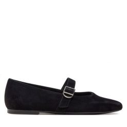 Baleriny Vagabond Shoemakers. Czarne baleriny damskie Vagabond Shoemakers, bez wzorów, bez obcasa. Za 299.99 zł.