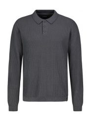 Eight2Nine Koszulka polo w kolorze antracytowym rozmiar: M. Czarne koszulki polo męskie Eight2Nine, m, bez wzorów, ze splotem, bez ramiączek. Za 113.99 zł.