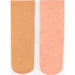 Skarpetki 2 pack - Brązowy. Brązowe skarpetki damskie Reserved, bez wzorów. W wyprzedaży za 4.99 zł.