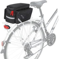 Torba na ramę Kellys Space 12 Eco. Czarne torebki klasyczne damskie Kellys, bez wzorów, bez dodatków. Za 229.00 zł.