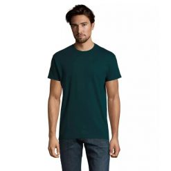 Koszulka Sol's Imperial. Niebieskie t-shirty sportowe męskie SOL'S, m, z bawełny, bez ramiączek, do piłki nożnej. Za 52.30 zł.