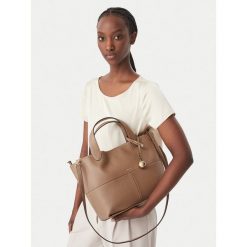 Torebka Furla. Brązowe torebki klasyczne damskie Furla, bez wzorów, bez dodatków. Za 1,659.00 zł.
