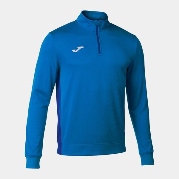 Bluza Joma Winner II. Niebieskie bluzy sportowe damskie Joma, xl, bez wzorów, bez ramiączek, bez kaptura. Za 71.25 zł.