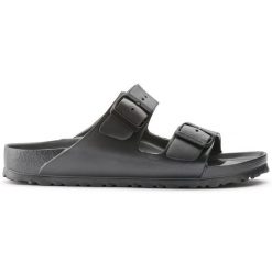 Klapki Birkenstock Arizona Eva 1001498 szare. Szare klapki damskie bez wzorów, z materiału, bez obcasa. Za 388.66 zł.