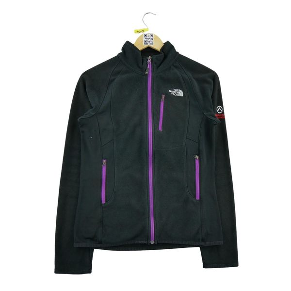 Kurtka polarowa damska The North Face Polartec. Czarne kurtki damskie The North Face, l, bez wzorów, z materiału, bez kaptura. Za 149.06 zł.