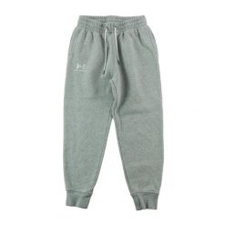 Spodnie dresowe damskie Under Armour UA Essential Fleece. Szare spodnie sportowe damskie Under Armour, s, z dresówki, do biegania. Za 127.76 zł.