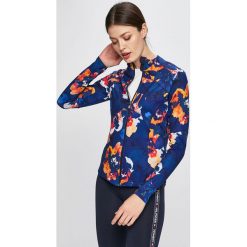 Desigual Sport - Bluza. Niebieskie bluzy bez kaptura damskie Desigual Sport, m, bez wzorów, z dzianiny, bez ramiączek, bez kaptura. W wyprzedaży za 249.90 zł.