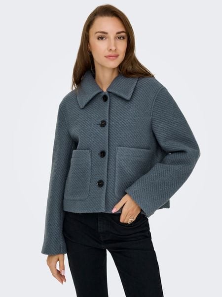 JDY Kurtka przejściowa w kolorze niebieskim rozmiar: M. Niebieskie kurtki damskie JDY, m, bez wzorów, bez kaptura. Za 174.43 zł.