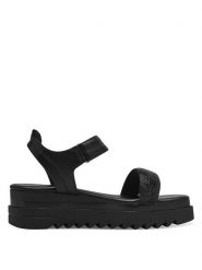 Marco Tozzi Sandały w kolorze czarnym rozmiar: 41. Czarne sandały damskie Marco Tozzi, bez wzorów, bez obcasa, na platformie. Za 86.99 zł.