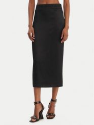 Versace Jeans Couture Spódnica maxi 80HAE806 N0640 Czarny Regular Fit. Czarne spódniczki damskie Versace Jeans Couture, bez wzorów, z jeansu, maxi. Za 829.99 zł.