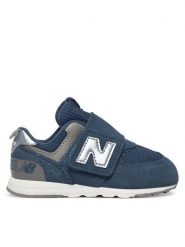 New Balance Sneakersy I5742MJ Granatowy. Niebieskie buty sportowe chłopięce New Balance, bez wzorów, ze skóry, bez zapięcia. Za 249.99 zł.