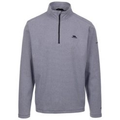 Męska Bluza Polarowa Dunford. Niebieskie bluzy z kapturem męskie Trespass, na zimę, l, z dzianiny. Za 135.99 zł.