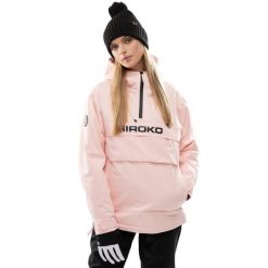 Kurtka snowboardowa damska W6-W Flims. Czerwone kurtki narciarskie i snowboardowe damskie SIROKO, bez wzorów, bez kaptura, narciarskie. Za 380.00 zł.