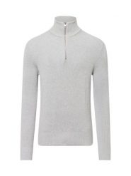 Jack & Jones sweter z dzianiny Mężczyźni szary, XL. Szare swetry męskie Jack & Jones, m, bez wzorów, z dzianiny, bez kołnierzyka. Za 249.95 zł.
