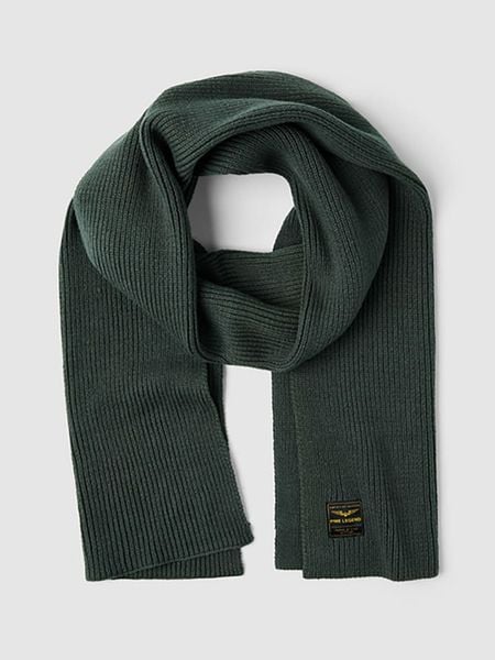 PME Legend Szal w kolorze ciemnozielonym - 175 x 30 cm rozmiar: onesize. Zielone szaliki męskie PME Legend, bez wzorów, z materiału. Za 104.14 zł.