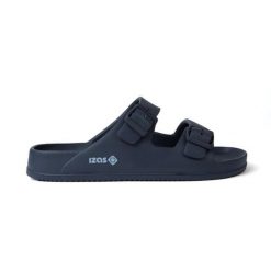 Klapki unisex w stylu sportowym HARDIN. Białe klapki i japonki męskie IZAS. Za 121.70 zł.