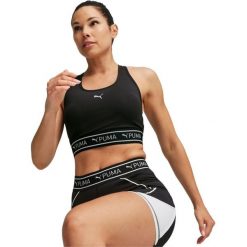 Biustonosz Puma 4keeps Elastic Bra, Kobiety. Czarne biustonosze sportowe damskie Puma, bez wzorów. Za 153.90 zł.
