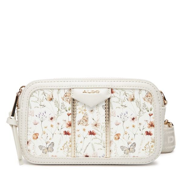 Torebka Aldo. Białe listonoszki damskie Aldo, bez wzorów, bez dodatków. Za 129.99 zł.