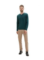 Tom Tailor Spodnie chino w kolorze jasnobrązowym rozmiar: W28/L32. Brązowe spodnie materiałowe męskie Tom Tailor, bez wzorów. Za 61.46 zł.