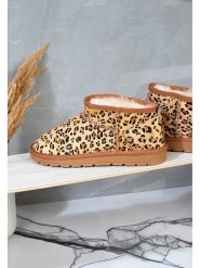 Gooce Skórzane botki zimowe "Mindy" w kolorze jasnobrązowym rozmiar: 37. Brązowe botki damskie Gooce, na zimę, ze skóry, bez obcasa, bez zapięcia. Za 173.99 zł.