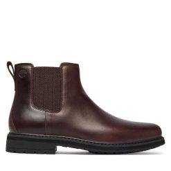 Sztyblety Timberland. Brązowe sztyblety męskie Timberland, bez zapięcia. Za 779.99 zł.