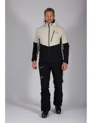 Maul Sport Kurtka narciarska "Hochkönig II MTX 20.0" w kolorze czarno-beżowym rozmiar: 60. Brązowe kurtki narciarskie i snowboardowe damskie Maul Sport, bez wzorów, z materiału, bez kaptura, narciarskie. Za 652.99 zł.