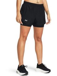 Under Armour Szorty sportowe "Fly By" w kolorze czarnym rozmiar: S. Czarne spodenki sportowe damskie Under Armour, s, z materiału, outdoorowe. Za 96.14 zł.