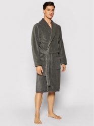 Tommy Hilfiger Szlafrok 2S87905539 Szary. Szare szlafroki męskie Tommy Hilfiger, m, bez wzorów, z bawełny. Za 399.99 zł.
