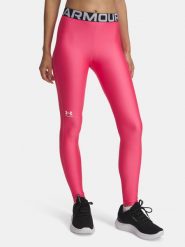 Legginsy damskie Under Armour UA HG Legging-PNK. Czerwone legginsy damskie Under Armour, xl, bez wzorów, z materiału. Za 229.83 zł.