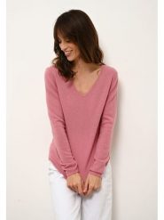 Just Cashmere Kaszmirowy sweter "Joan" w kolorze jasnoróżowym rozmiar: M. Różowe swetry klasyczne damskie Just Cashmere, m, z kaszmiru, bez kołnierzyka. Za 335.02 zł.