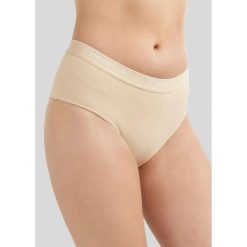 Figi damskie Montar Mia. Brązowe figi damskie MONTAR, xs, bez wzorów, z elastanu. Za 261.50 zł.