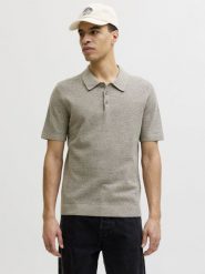 Jack & Jones koszulka polo - JPRBluriley Mężczyźni Bawełna (100%) brązowy, S. Brązowe koszulki polo męskie Jack & Jones, m, bez wzorów, z bawełny, bez ramiączek. Za 199.95 zł.