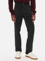 Tommy Jeans Spodnie materiałowe Ryan DM0DM23732 Czarny Straight Fit. Czarne spodnie materiałowe męskie Tommy Jeans, bez wzorów, z bawełny. Za 409.99 zł.